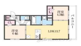 レガート２間取り図面