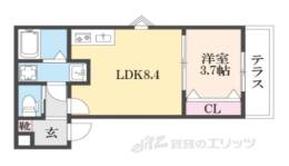 ジーメゾン渚元町プレディア間取り図面