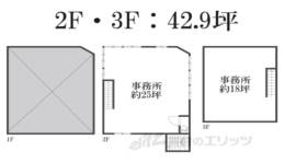 東伊達町杉原事務所倉庫間取り図面