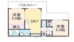 二条大路ビル間取り図面