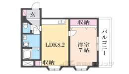 二条大路ビル間取り図面