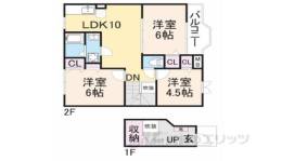 アサテラス２間取り図面