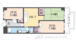 サンバリーアツカワカツ間取り図面