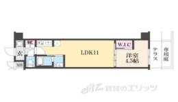 スワンズ京都東寺ガーデン間取り図面