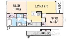 ミモザ間取り図面