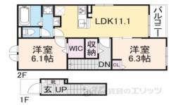 アストラル　ファイン１間取り図面