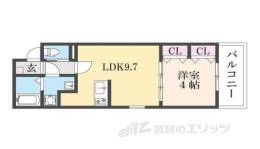 プライムコート伏見醍醐間取り図面