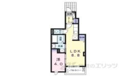 シャン・ド・フルール３番館間取り図面