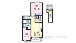 シャン・ド・フルール３番館間取り図面