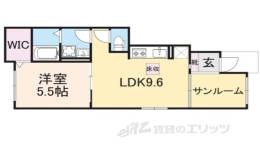 クルールＭ間取り図面