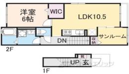 クルールＭ間取り図面