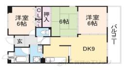 ノースコート間取り図面