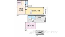 アルコバレーノ草津青地間取り図面