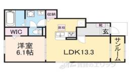 ソルヴェーグ１間取り図面