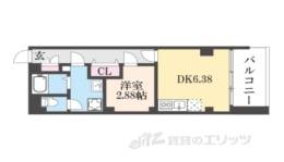 ＦＬＡＴ　ＨＯＳＨＩＤＡ間取り図面