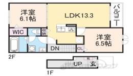 ソルヴェーグ２間取り図面
