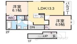 ソルヴェーグ２間取り図面