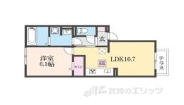 メルベーユ川島間取り図面