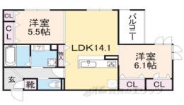 Ａｒｃｏｂａｌｅｎｏ間取り図面