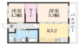 山科市営住宅2棟間取り図面