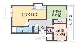 IO学園前3間取り図面