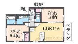 コンフォール間取り図面