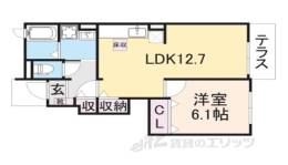 ファミリータイズ２間取り図面
