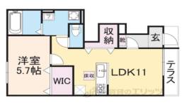 オリーブ高塚間取り図面