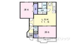 サンモール２Ｂ間取り図面