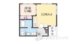 メゾン・ド・勧修寺間取り図面