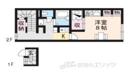 レオパレスマウンテン２間取り図面