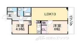ネオハイツ八木西間取り図面