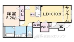 Ｏｒａｎｇｅ　ｖｉｌｌａ　堀溝間取り図面