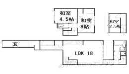 貸家間取り図面