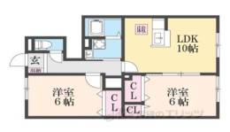 ボナールゲート１間取り図面