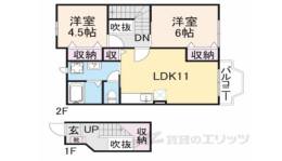 アーバン縄手C間取り図面