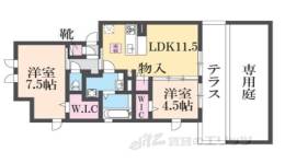 ディーグラフォート１間取り図面