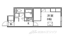 レオパレス彦根間取り図面