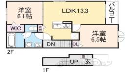 バンブーニンA間取り図面