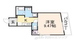 キャルムコート星田２番館間取り図面