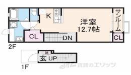 メゾン・フラン間取り図面