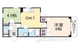 パティオ香里園東間取り図面