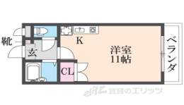 パティオ香里園東間取り図面