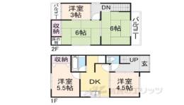 貸家間取り図面
