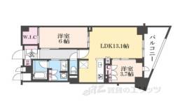 ジオ京都御所西間取り図面