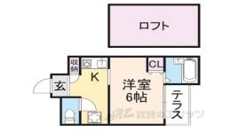 シティパレス奈良町Ｐ２間取り図面