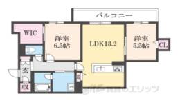 シャーメゾンＣｈｏｕｅｔｔｅ間取り図面