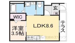 ＷＥＳＴ　ＳＡＷＡ間取り図面