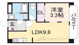 木村マンション間取り図面