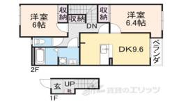 パティオリッチモンド　Ｗ間取り図面
